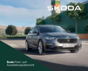 Škoda Katalog in Stuttgart | Der Škoda Scala: Emotional, sportiv, authentisch | 2025-06-17T00:00:00.000Z - 2026-06-17T00:00:00.000Z