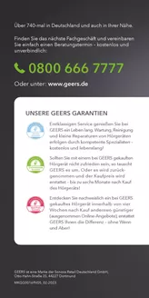 GEERS Katalog in Oldenburg | HEISST ERLEBEN | 2025-06-17T00:00:00.000Z - 2025-12-31T00:00:00.000Z