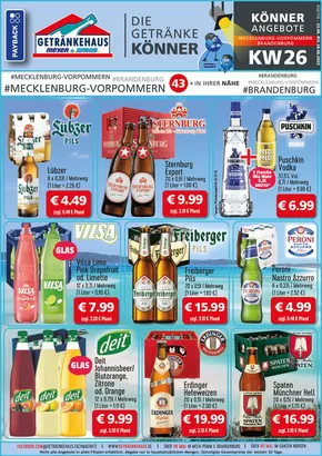 Getränkehaus Katalog in Bramsche | werbung getraenkehaus ost juni KW26 2025 | 2025-06-22T00:00:00.000Z - 2025-12-31T00:00:00.000Z