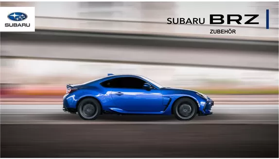 Subaru Katalog in Hamburg | BRZ MY2023 Zubehoer Flyer inkl. Preisen gueltig ab Mai 2024.pdf | 2025-06-24T00:00:00.000Z - 2026-06-24T00:00:00.000Z