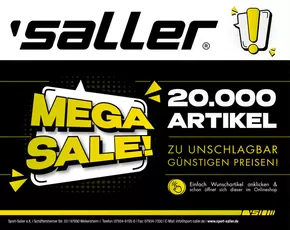 Sport Saller Katalog | Mega Sale | 2025-06-26T00:00:00.000Z - 2025-09-30T00:00:00.000Z