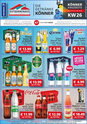 Getränkehaus Katalog in Bramsche | werbung getraenkehaus west Juni KW26 2025 | 2025-06-27T00:00:00.000Z - 2025-12-31T00:00:00.000Z