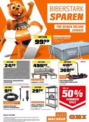 OBI Katalog in München | BIBERSTARK SPAREN | 2025-06-30T00:00:00.000Z - 2025-07-15T00:00:00.000Z