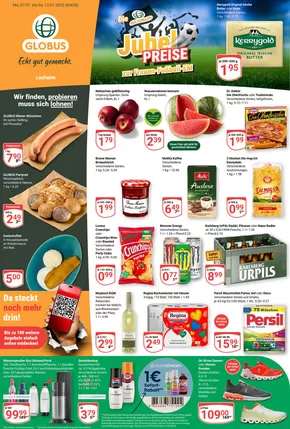 Globus Katalog | Tolles Angebot für alle Kunden | 2025-07-07T00:00:00.000Z - 2025-07-12T00:00:00.000Z