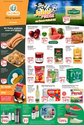 Globus Katalog | Attraktive Sonderangebote für alle | 2025-07-07T00:00:00.000Z - 2025-07-12T00:00:00.000Z