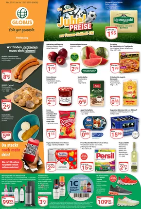 Globus Katalog | Tolle Rabatte auf ausgewählte Produkte | 2025-07-07T00:00:00.000Z - 2025-07-12T00:00:00.000Z