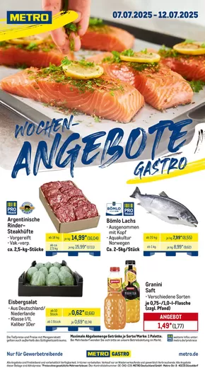 Metro Katalog in Tübingen | Exklusive Deals für unsere Kunden | 2025-07-07T00:00:00.000Z - 2025-07-12T00:00:00.000Z