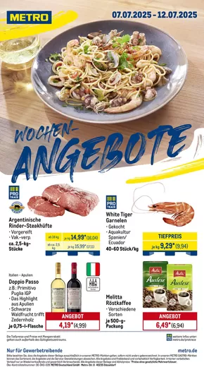 Metro Katalog in Nürnberg | Wochen-Angebote | 2025-07-07T00:00:00.000Z - 2025-07-12T00:00:00.000Z