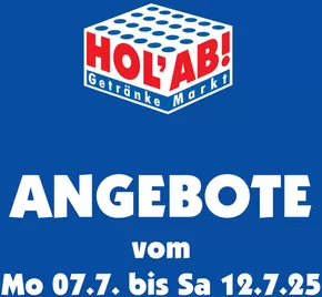 Hol'ab Getränkemarkt Katalog in Bremen | Aktueller Prostpekt Hol'ab Getränkemarkt | 2025-07-07T00:00:00.000Z - 2025-07-12T00:00:00.000Z