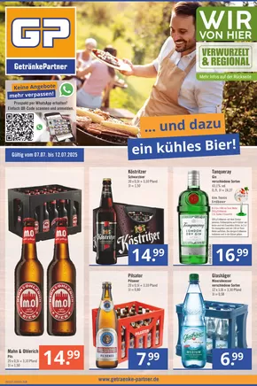 GetränkePartner Katalog in Cottbus | Attraktive Sonderangebote für alle | 2025-07-07T00:00:00.000Z - 2025-07-12T00:00:00.000Z