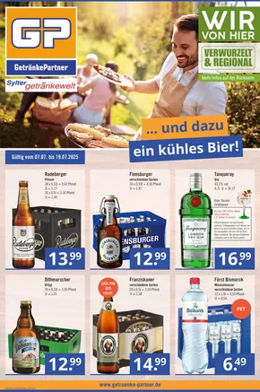 GetränkePartner Katalog in Cottbus | Aktuelle Schnäppchen und Angebote | 2025-07-07T00:00:00.000Z - 2025-07-19T00:00:00.000Z