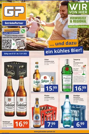 GetränkePartner Katalog in Cottbus | Sonderangebote für Sie | 2025-07-07T00:00:00.000Z - 2025-07-12T00:00:00.000Z