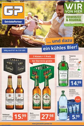 GetränkePartner Katalog in Cottbus | Tolles Angebot für alle Kunden | 2025-07-07T00:00:00.000Z - 2025-07-12T00:00:00.000Z
