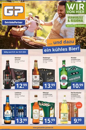 GetränkePartner Katalog in Leipzig | Unsere besten Schnäppchen | 2025-07-07T00:00:00.000Z - 2025-07-19T00:00:00.000Z