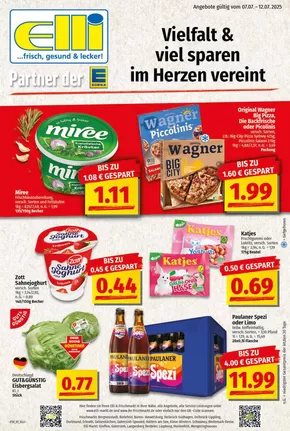 Elli Markt Katalog | Top-Deals für alle Kunden | 2025-07-07T00:00:00.000Z - 2025-07-12T00:00:00.000Z