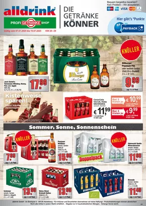 alldrink Katalog | alldrink flugblatt | 2025-07-06T00:00:00.000Z - 2025-07-19T00:00:00.000Z