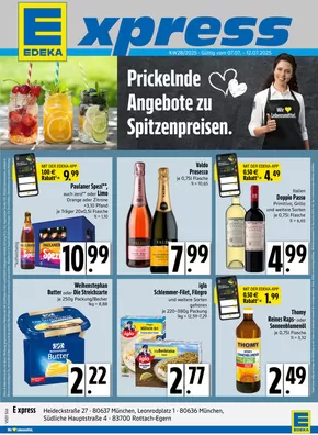 EDEKA Katalog in München | Sonderangebote für Sie | 2025-07-06T00:00:00.000Z - 2025-07-12T00:00:00.000Z