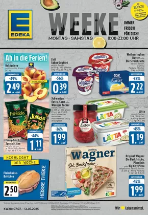 EDEKA Katalog in Köln | Aktuelle Sonderaktionen | 2025-07-06T00:00:00.000Z - 2025-07-12T00:00:00.000Z