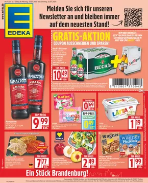 EDEKA Katalog in Potsdam | Attraktive Sonderangebote für alle | 2025-07-06T00:00:00.000Z - 2025-07-12T00:00:00.000Z