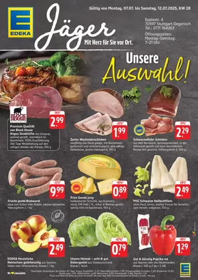 EDEKA Katalog in Stuttgart | Unsere besten Angebote für Sie | 2025-07-06T00:00:00.000Z - 2025-07-12T00:00:00.000Z
