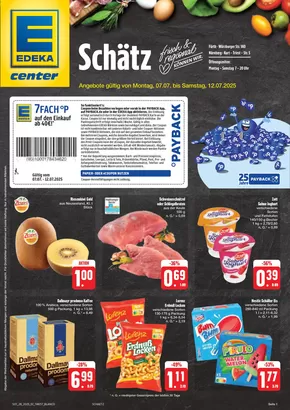 EDEKA Katalog in Nürnberg | Top-Deals und Rabatte | 2025-07-06T00:00:00.000Z - 2025-07-12T00:00:00.000Z