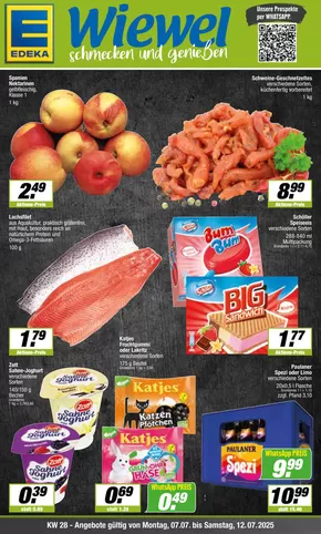 EDEKA Katalog in Münster | Unsere besten Deals für Sie | 2025-07-06T00:00:00.000Z - 2025-07-12T00:00:00.000Z