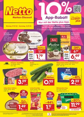 Netto Marken-Discount Katalog | Aktuelle Deals und Angebote | 2025-07-07T00:00:00.000Z - 2025-07-12T00:00:00.000Z