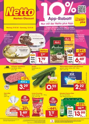Netto Marken-Discount Katalog in Hildesheim | Top-Angebote für Sparfüchse | 2025-07-07T00:00:00.000Z - 2025-07-12T00:00:00.000Z
