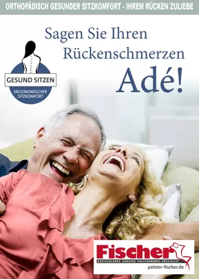 Polstermöbel Fischer Katalog in Neu-Ulm | Sagen Sie Ihren Rückenschmerzen Adé! | 2025-07-08T00:00:00.000Z - 2025-07-31T00:00:00.000Z