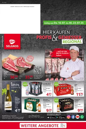 Selgros Katalog in Stuttgart | Stuttgart Feuerbach | 2025-07-10T00:00:00.000Z - 2025-07-23T00:00:00.000Z