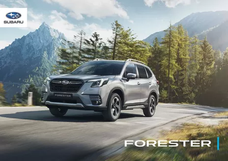 Subaru Katalog in Regensburg | Forester Modellprospekt 2024.pdf | 2025-07-12T00:00:00.000Z - 2026-07-12T00:00:00.000Z