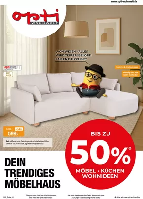 Opti Wohnwelt Katalog in Stuttgart | Tolles Angebot für alle Kunden | 2025-07-13T00:00:00.000Z - 2025-07-24T00:00:00.000Z