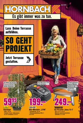 Hornbach Katalog in Weimar | Lass Deine Terrasse aufblühen. | 2025-07-13T00:00:00.000Z - 2025-07-27T00:00:00.000Z