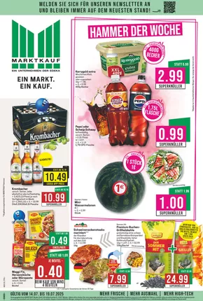 Marktkauf Katalog | Exklusive Deals und Schnäppchen | 2025-07-14T00:00:00.000Z - 2025-07-19T00:00:00.000Z