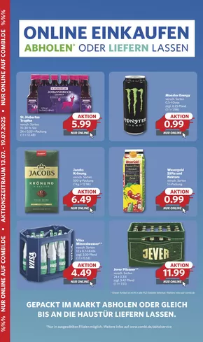 Combi Markt Katalog in Neumünster | Aktuelle Angebote | 2025-07-12T00:00:00.000Z - 2025-07-19T00:00:00.000Z