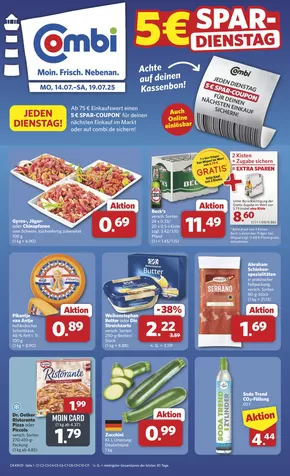 Combi Markt Katalog in Neumünster | Aktuelle Deals und Angebote | 2025-07-13T00:00:00.000Z - 2025-07-19T00:00:00.000Z