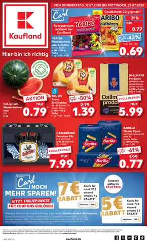 Kaufland Katalog in Cottbus | Unsere besten Deals für Sie | 2025-07-13T00:00:00.000Z - 2025-07-23T00:00:00.000Z