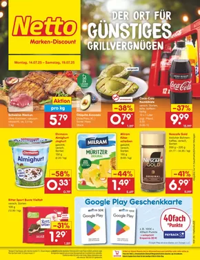 Netto Marken-Discount Katalog in Augsburg | Top-Deals für alle Kunden | 2025-07-14T00:00:00.000Z - 2025-07-19T00:00:00.000Z