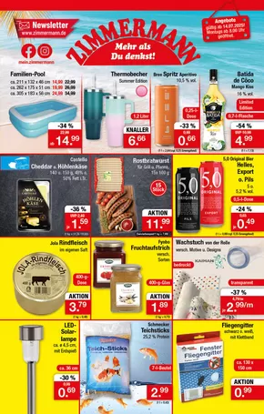 Zimmermann Katalog in Cottbus | Unsere besten Deals für Sie | 2025-07-14T00:00:00.000Z - 2025-07-20T00:00:00.000Z