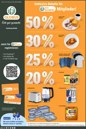 Globus Katalog | Unsere besten Angebote für Sie | 2025-07-21T00:00:00.000Z - 2025-07-26T00:00:00.000Z