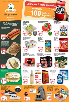 Globus Katalog | Jetzt sparen mit unseren Deals | 2025-07-21T00:00:00.000Z - 2025-07-26T00:00:00.000Z