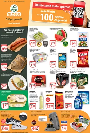 Globus Katalog | Top-Angebote für Sparfüchse | 2025-07-21T00:00:00.000Z - 2025-07-26T00:00:00.000Z