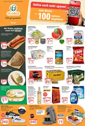 Globus Katalog | Exklusive Deals für unsere Kunden | 2025-07-21T00:00:00.000Z - 2025-07-26T00:00:00.000Z