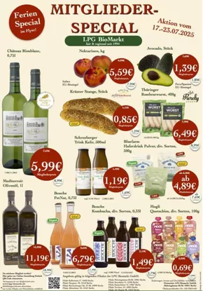 LPG Biomarkt Katalog in Stuttgart | Aktueller Flyer | 2025-07-17T00:00:00.000Z - 2025-07-23T00:00:00.000Z