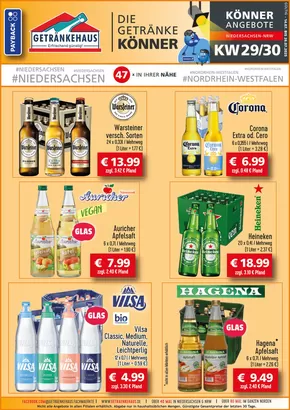 Getränkehaus Katalog in Bramsche | werbung getraenkehaus west Juli KW29 30 2025 | 2025-07-18T00:00:00.000Z - 2025-12-31T00:00:00.000Z
