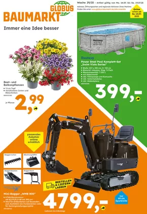 Globus Baumarkt Katalog in Hamburg | Globus Baumarkt prospekt | 2025-07-13T00:00:00.000Z - 2025-07-19T00:00:00.000Z