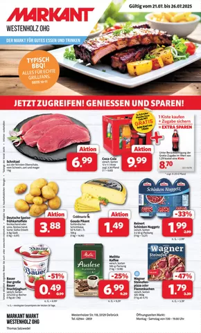 Markant Markt Katalog | Tolles Angebot für alle Kunden | 2025-07-20T00:00:00.000Z - 2025-07-26T00:00:00.000Z