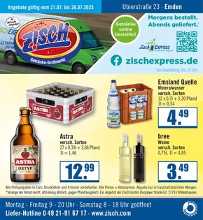 Zisch Katalog in Stuttgart | Angebote Zisch KW29 | 2025-07-20T00:00:00.000Z - 2025-07-26T00:00:00.000Z