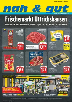 nah & gut Katalog | Top-Angebote für alle Schnäppchenjäger | 2025-07-19T00:00:00.000Z - 2025-07-26T00:00:00.000Z