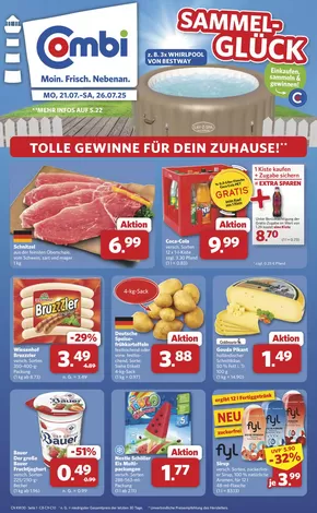 Combi Markt Katalog in Aukrug | Exklusive Schnäppchen | 2025-07-20T00:00:00.000Z - 2025-07-26T00:00:00.000Z